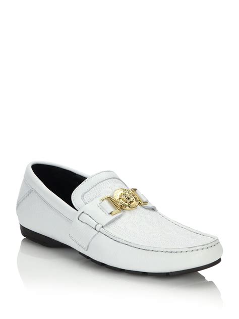 mens versace slippers xl|versace shoes loafers for sale.